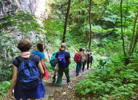 Escursione al canyon del Rio Sorna