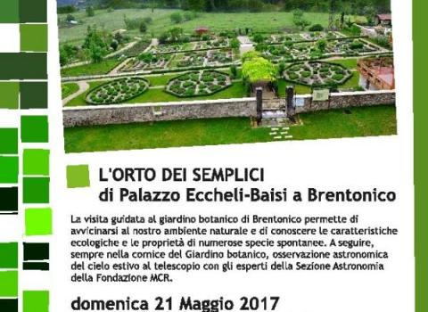 Alla scoperta dell'Orto dei Semplici di Palazzo Baisi, tra natura e astronomia
