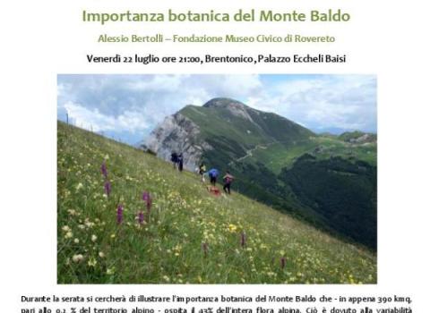 Importanza botanica del Monte Baldo