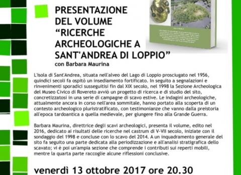 Presentazione del volume "Ricerche archeologiche a Sant'Andrea di Loppio"