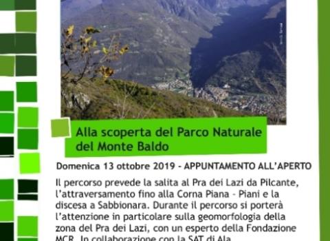 Passeggiata alla scoperta del Parco Naturale Locale Monte Baldo