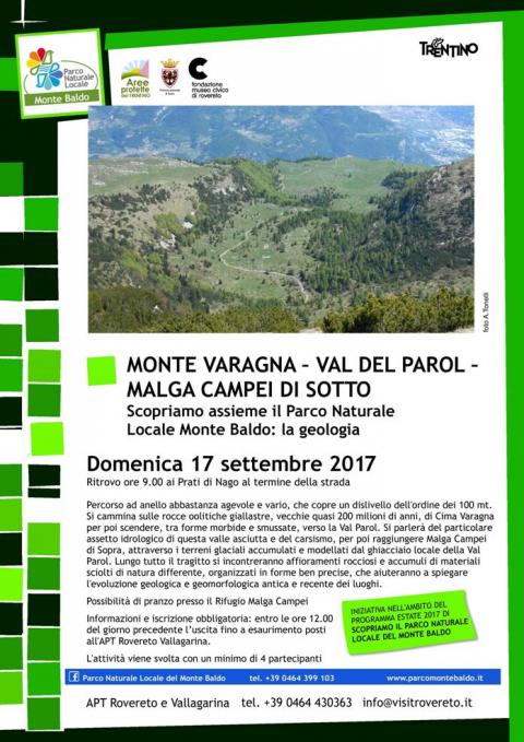 Monte Varagna - Val del Parol - Malga Campei di sotto