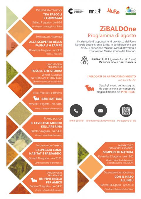 ZiBALDOne - Programma Eventi Estate/Autunno 2021